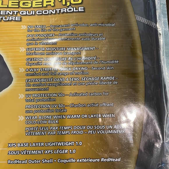 NWT Redhead Base Layer Crew Lightweight 1.0 - Picture 4 of 8